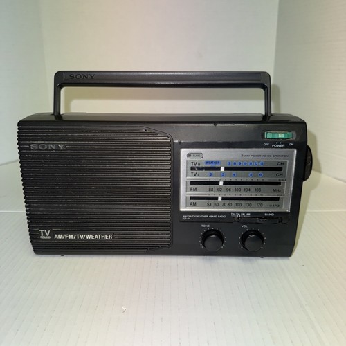 Sony icf portable radio - radio, 4