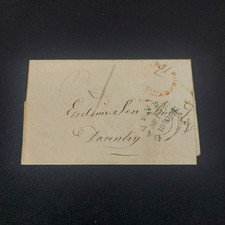 1850 stampless letter - 1850,