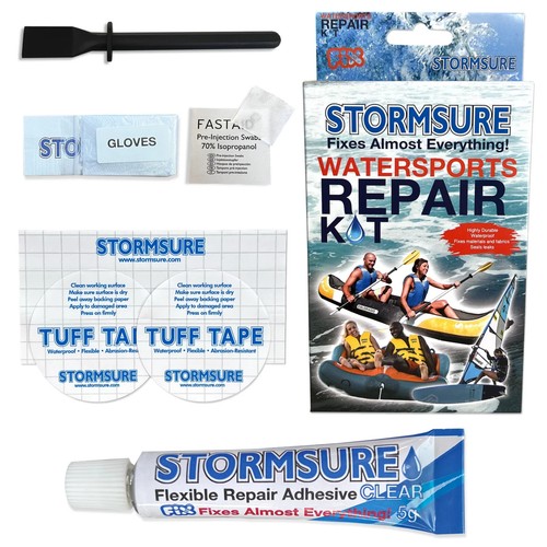 Watersports patch glue kit - patch, &