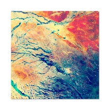 Abstract Cracked Paint Acrylic