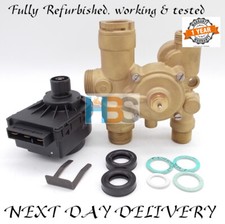 BAXI COMBI INSTANT 80E 80HE 105E 105HE DIVERTER VALVE 248727 with Actuator Motor