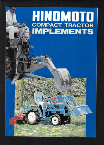 Hinomoto compact tractor - hinomoto,