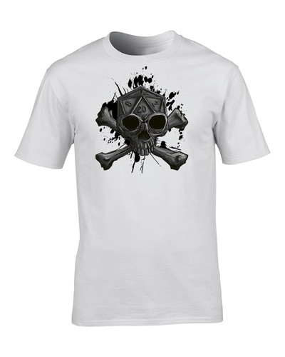 Twenty sided skull - d20,