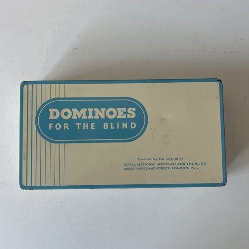 Vintage dominoes for the blind - for,