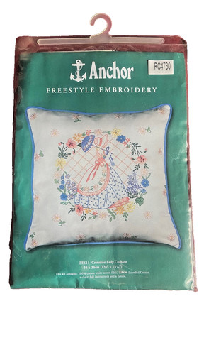 Anchor crinoline lady cushion - crinoline,