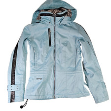 Spyder XTL 10000 Womens Ski Jacket Size 8 UK Thinsulate Lite Loft Blue