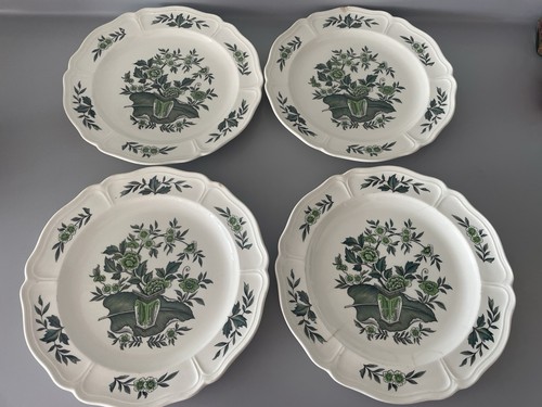 Wedgwood green leaf dinner - leaf,