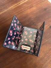 Floral Print Cath Kidston PVC Coated Cotton Ticket Pass Card Holder Wallet