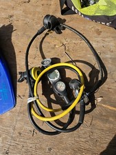 scuba diving equipment set