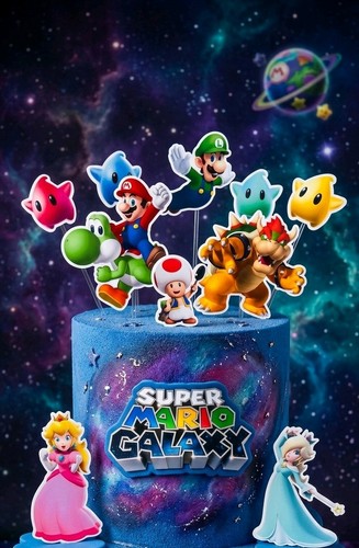 Super mario galaxi birthday - galaxi,