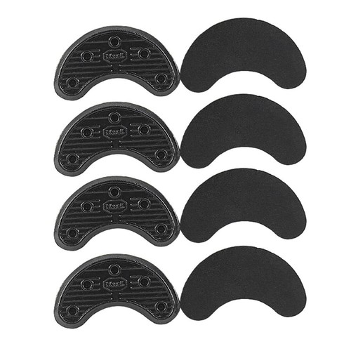 10pcs black rubber - rubber, heel