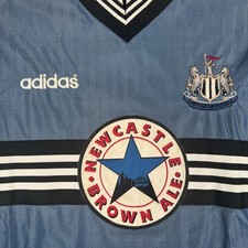 Rare Original Newcastle United 1996/1997 Away Football Shirt Mens Large