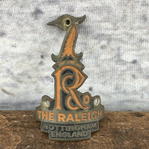 Vintage raleigh bicycle head - raleigh,