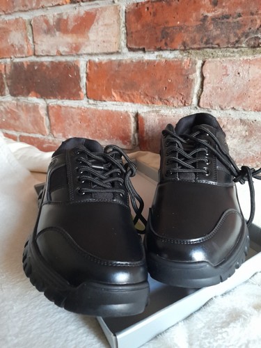 Giorgio black leather - black, mens