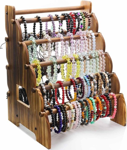 Wooden bracelet holder - bracelet, 8