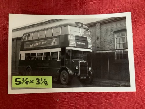 London country bus photo - country, b/w