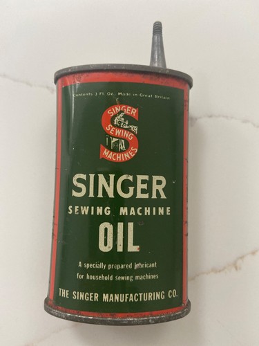 Singer sewing machine oil - sewing, can