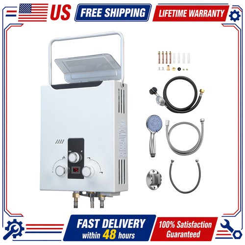 Propane gas water heater - water,