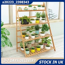4 Tier Ladder Shelf Storage