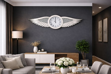 Ares Wall Clock - Crushed