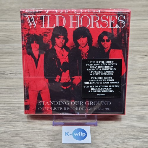 Wild horses standing - horses,