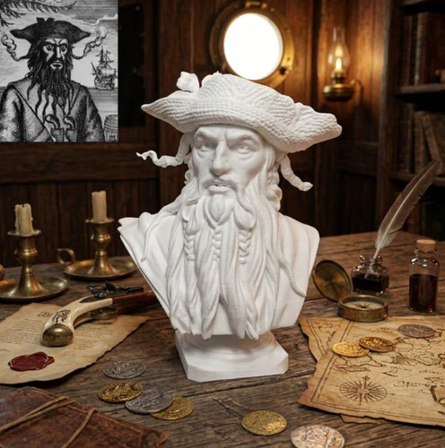 Edward teach blackbeard - blackbeard, pirate