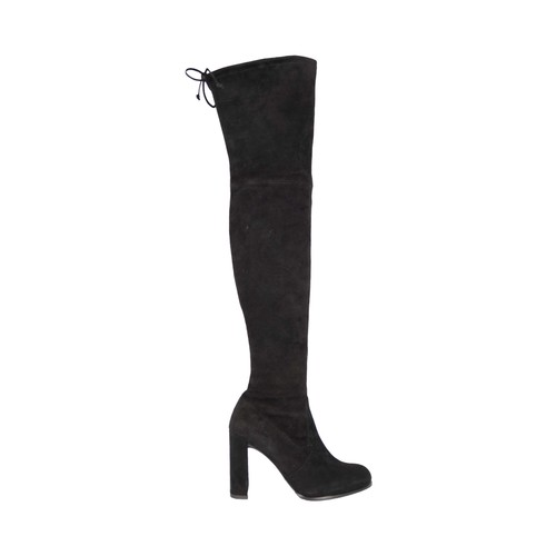 Stuart weitzman black suede - stuart,
