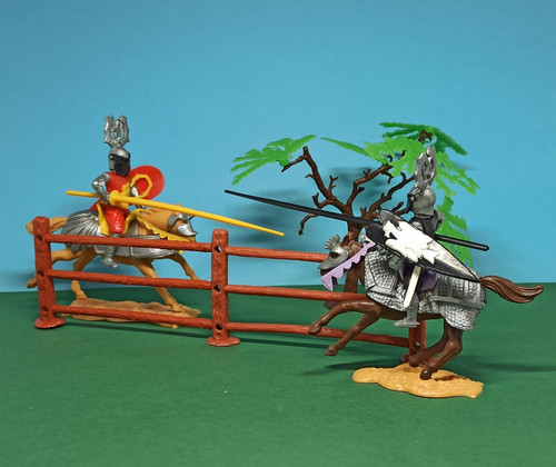 Timpo toys jousting knights - toys,
