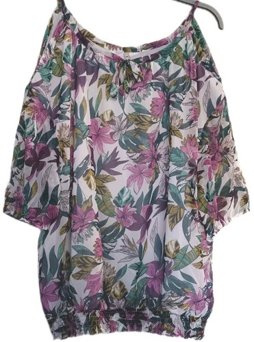 Ladies cold shoulder multi - cold,
