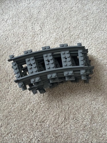 Lego train track curved - curved, x6