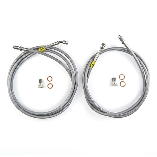 Hel braided hydraulic - s/s,