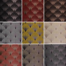 "New York" Art Deco Velvet