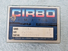 BOX OF 39 USED 0.55mm CIRBO MICRO DRILL BITS