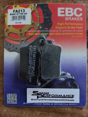 Ebc rear brake pads - ebc, yamaha
