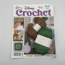 Disney Crochet Magazine #52 Cinderella Pumpkin Leaves Square Learn To/Techniques