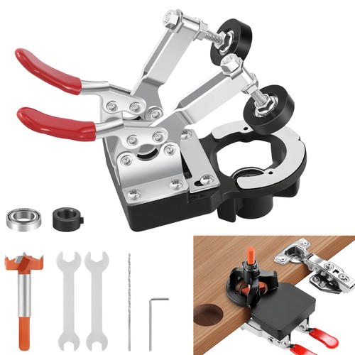 Concealed door hinge jig - concealed,