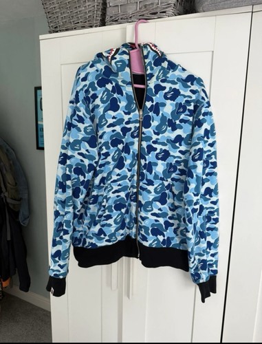 Reversible bape hoodie - hoodie, large