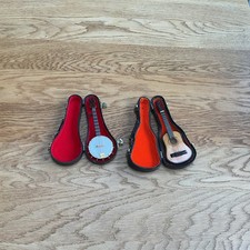Mini Guitar and Banjo Ornaments In Cases