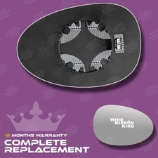 Left side Convex mirror glass for ORA Funky Cat 2021-2024 Heated