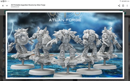 Atlan forge asgardian ravens - forge,