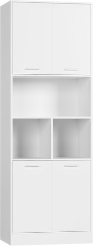 Tall bookcase oak storage - tall,