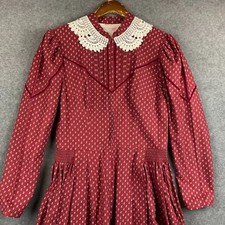 Dirndl Dress Red Pink Austria