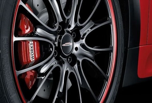 Genuine mini jcw black - jcw, hub