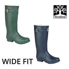 Woodland Rubber Wide Fitting