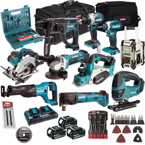 Makita 18v piece combo tool - piece,