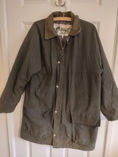 Country And Leisure Wear Green Waved Jacket Size L