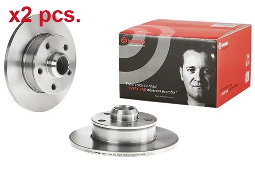Pcs rear brake disc rotors - rear,