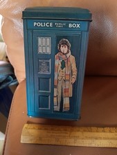 Vintage Dr Who Tardis Jersey Toffees Tin