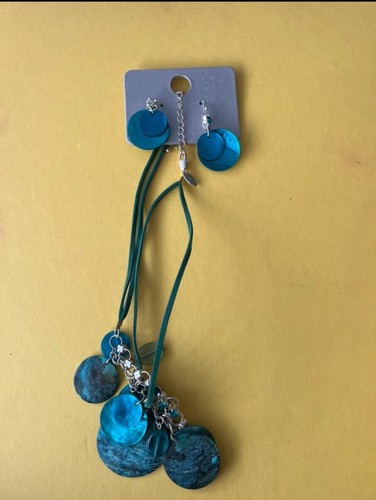 Next blue matching earrings - blue,