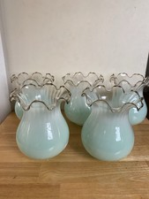 Vintage Oblique Set Of 5 Glass